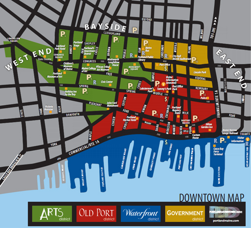 Downtown Walking Map1 