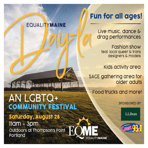 EqualityMaine’s 2021 Day-la LGBTQ+ Community Festival