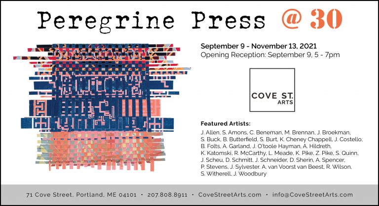 Opening Reception: Peregrine Press @30