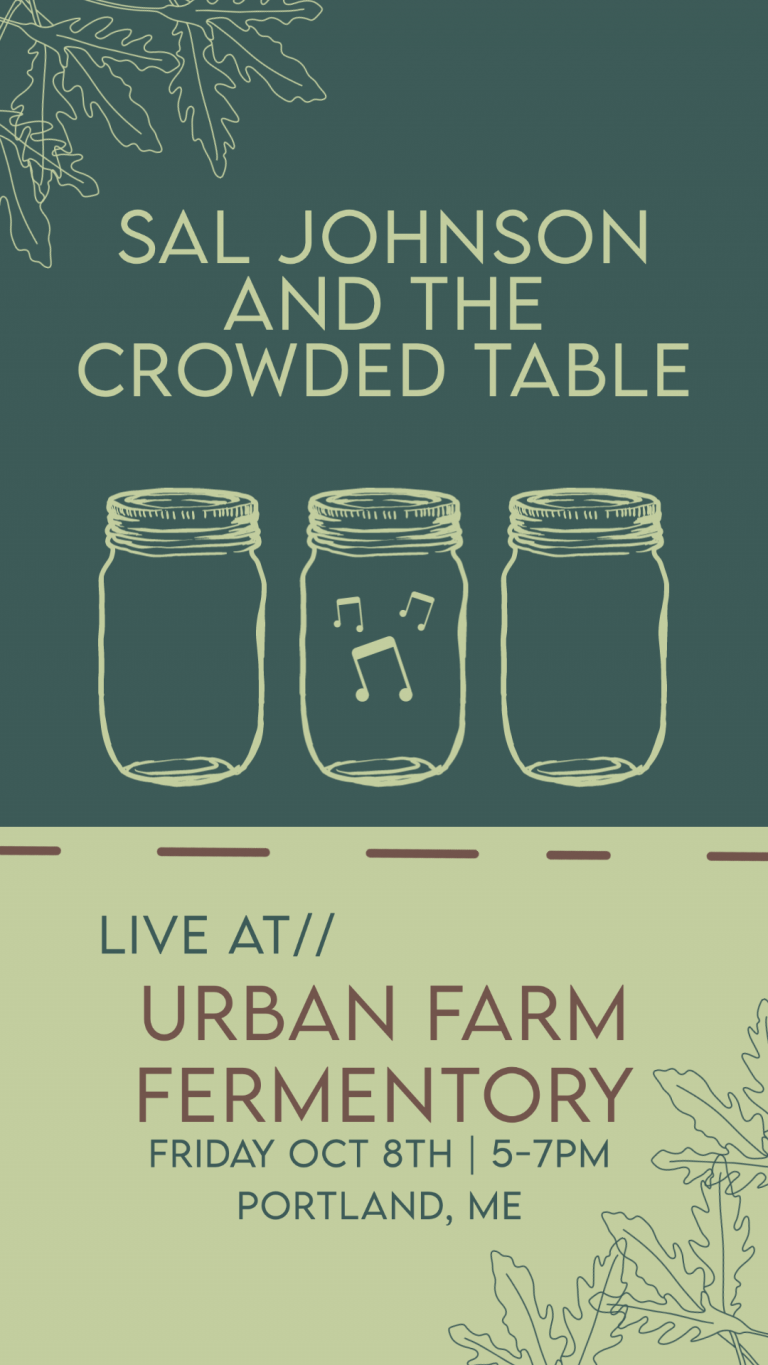 Sal Johnson & The Crowded Table