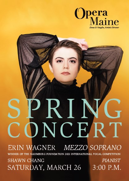 Erin Wagner mezzo soprano. WINNER OF THE NAUMBURG FOUNDATION 2021 INTERNATIONAL VOCAL COMPETITION