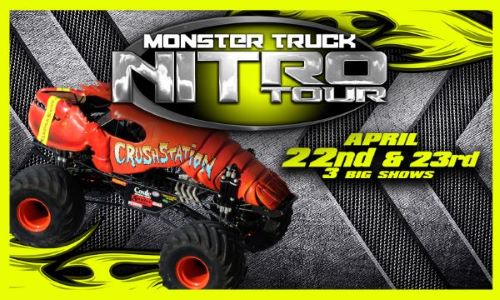 Monster Truck Nitro Tour – 1:30 PM and 7:30 PM