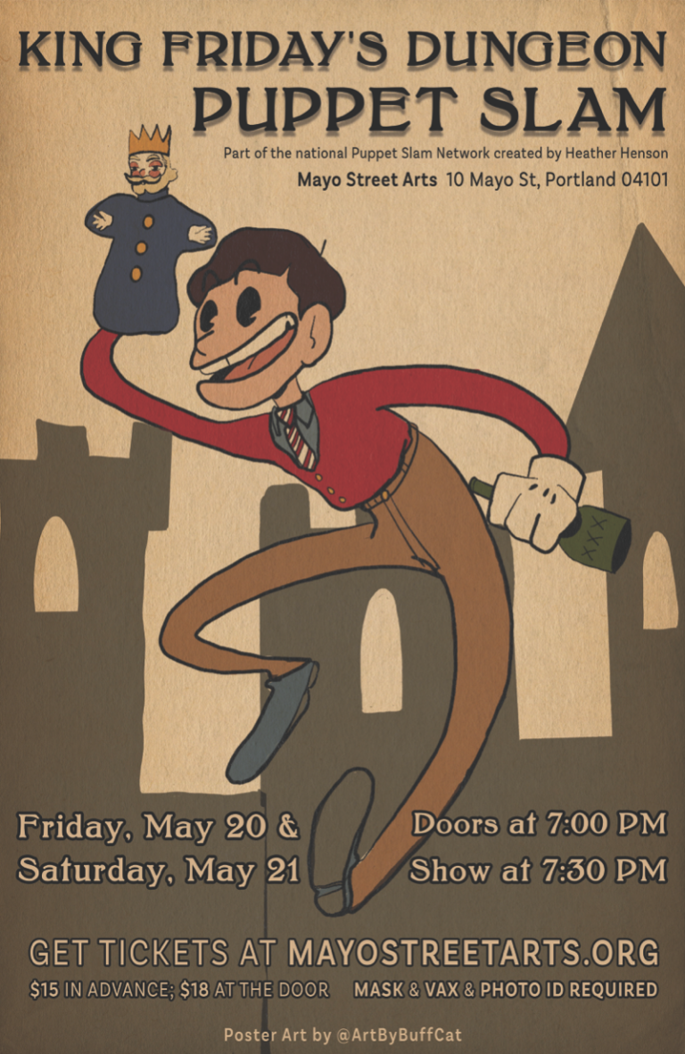 King Friday’s Dungeon Puppet Slam