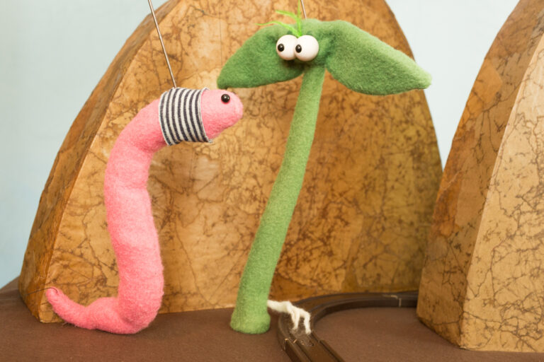 Liz Joyce & A Couple of Puppets’ “The Doubtful Sprout”