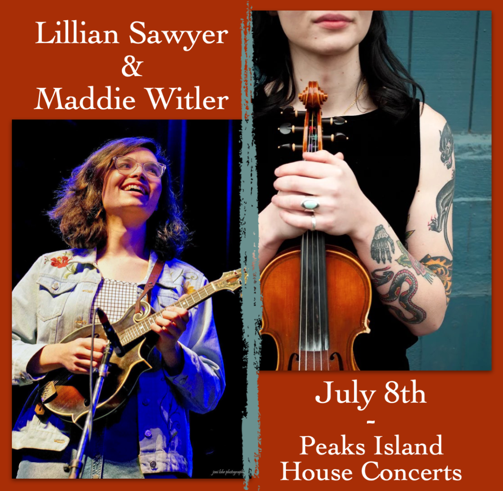 CANCELLED: Tiny Porch Concert: Lillian Sawyer and Maddie Witler