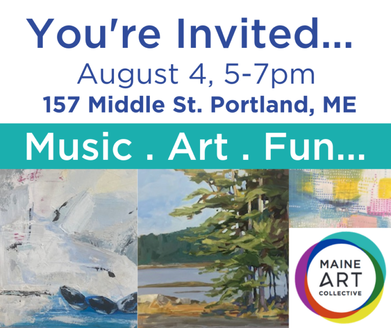 Maine Art Collective Artist Reception