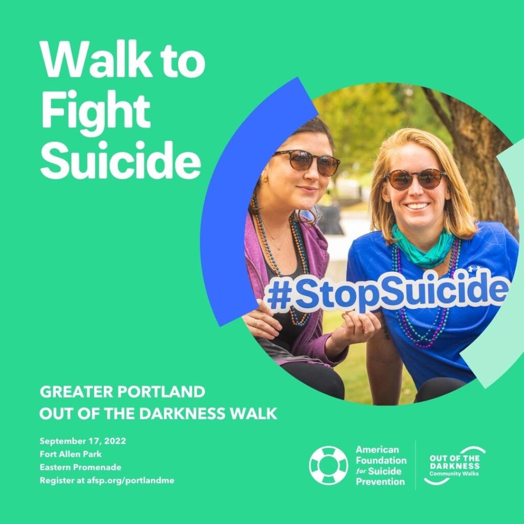 Greater Portland Out of the Darkness Walk to Fight Suicide