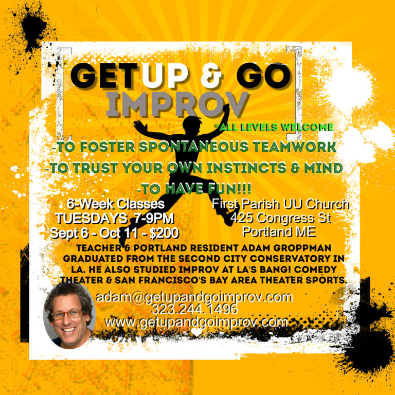 Get Up & Go 6-Week Improv Class