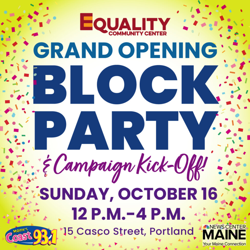 Equality Community Center Grand Opening Block Party & Campaign Kick-Off