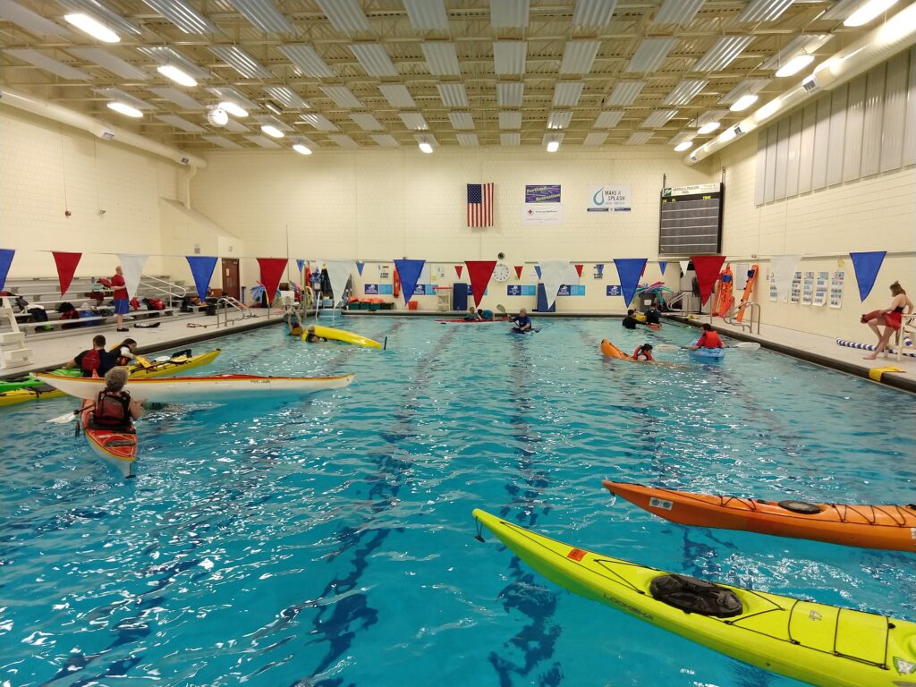 Indoor Pool Sea kayak Rescue Clinic
