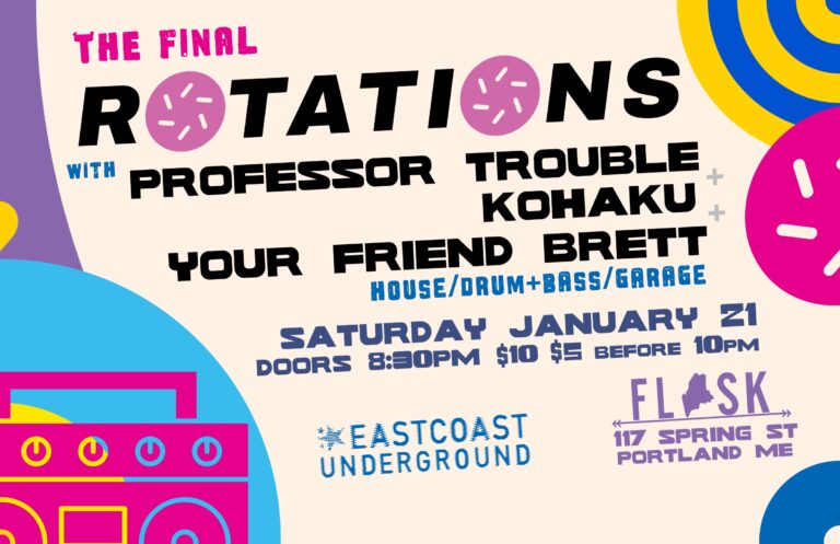 Rotations (House, DnB, Garage)!