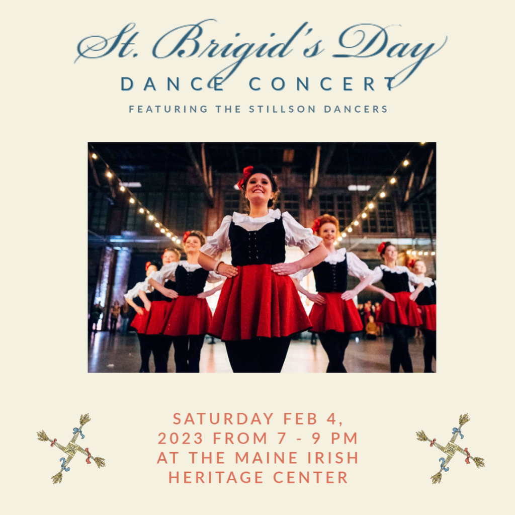 St. Brigid’s Day Dance Concert Featuring the Stillson School of Irish Dance