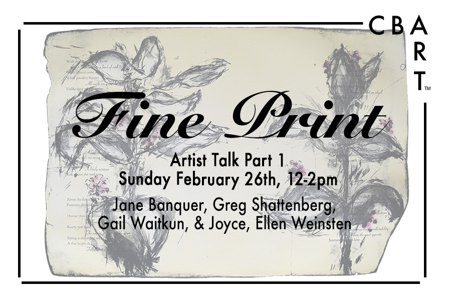 Fine Print Artist Talk Part 1