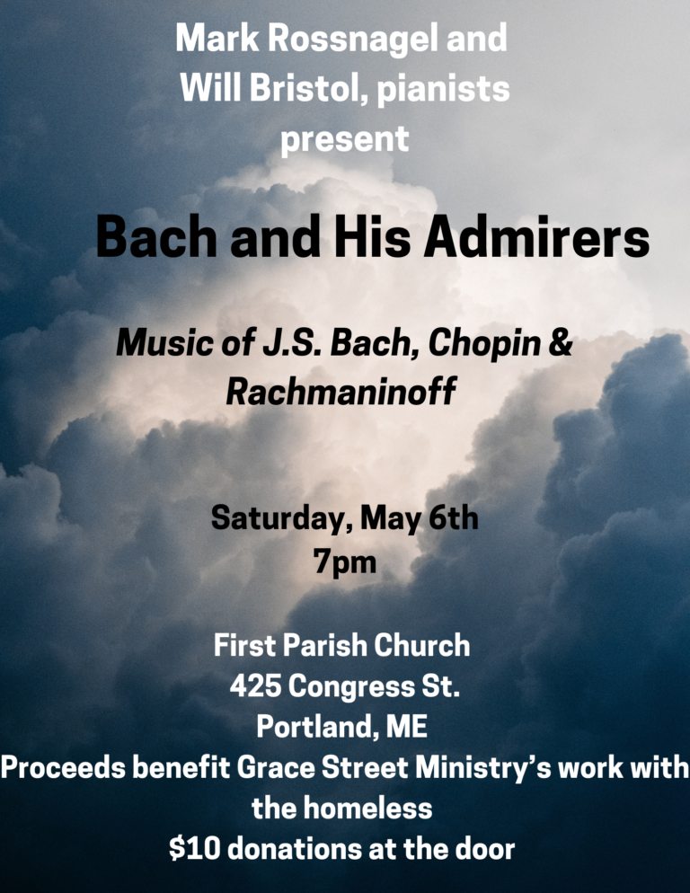 Bach and His Admirers: An Evening of Piano Music