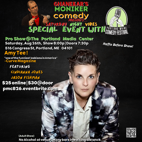 Ghanekar’s Moniker Comedy & The Portland Comedy Festival present National Comedian Amy Tee!