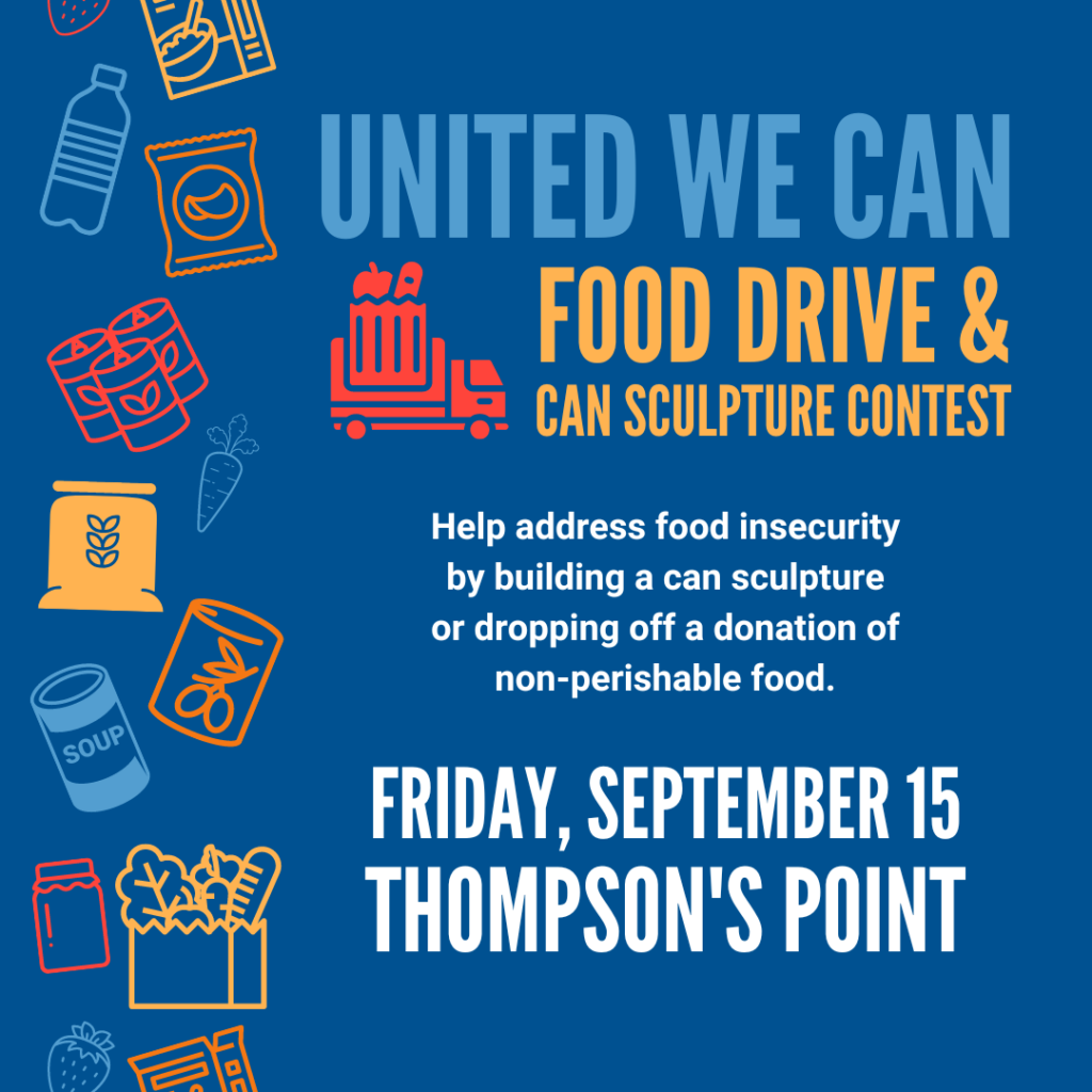 United We CAN Food Drive & Can Sculpture Contest