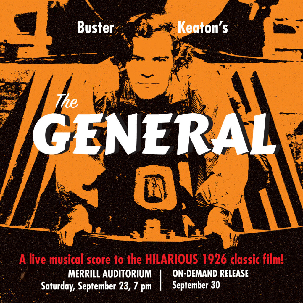 Silent Film “The General” with LIVE Pipe Organ Improvisation