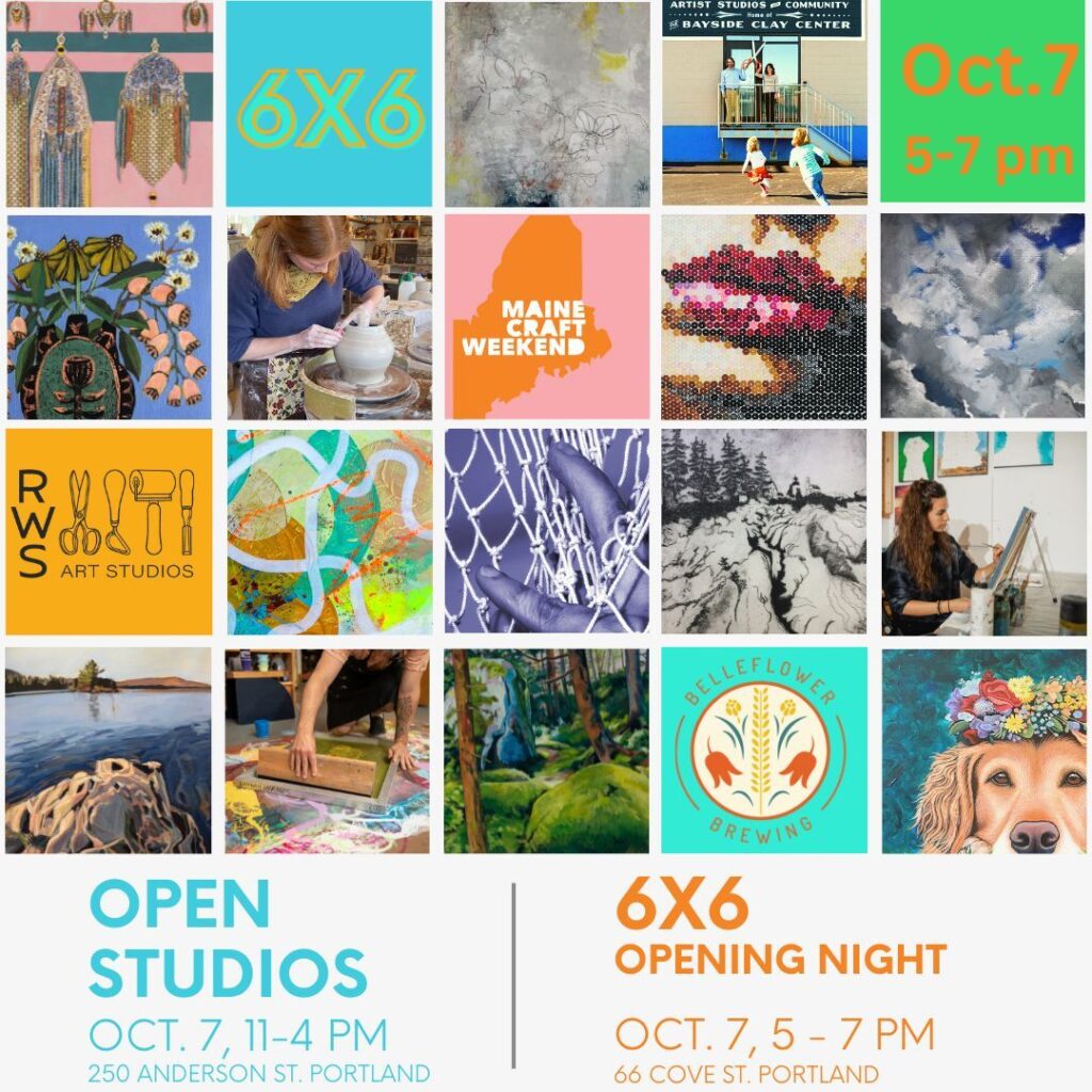 Running with Scissors Annual 6×6 Show & Opens Studios