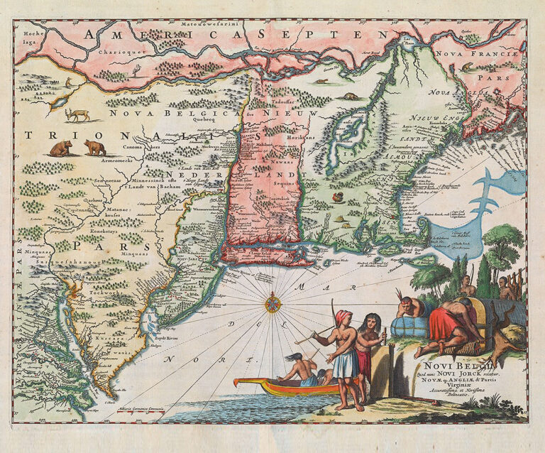 Mapping Colonial New England in Manuscript and Print