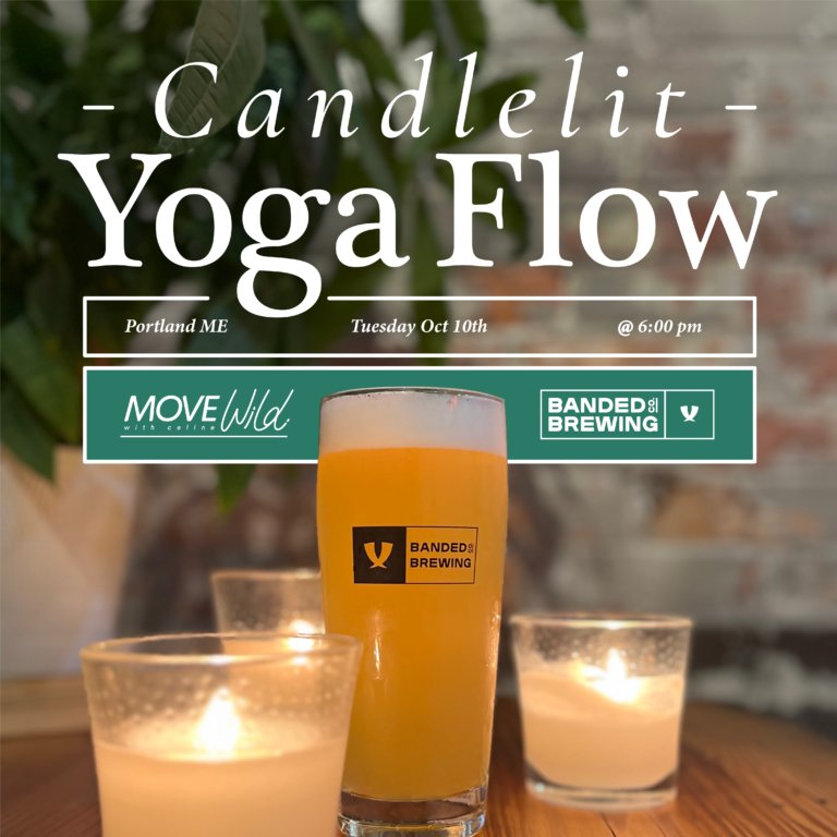Candlelit Yoga @ Banded Brewing- Move Wild Studio