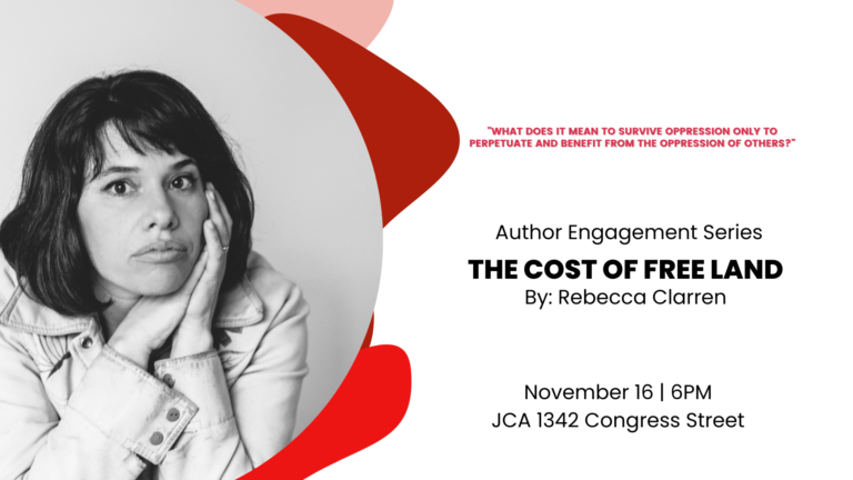 Author Engagement Series: The Cost of Free Land by Rebecca Clarren