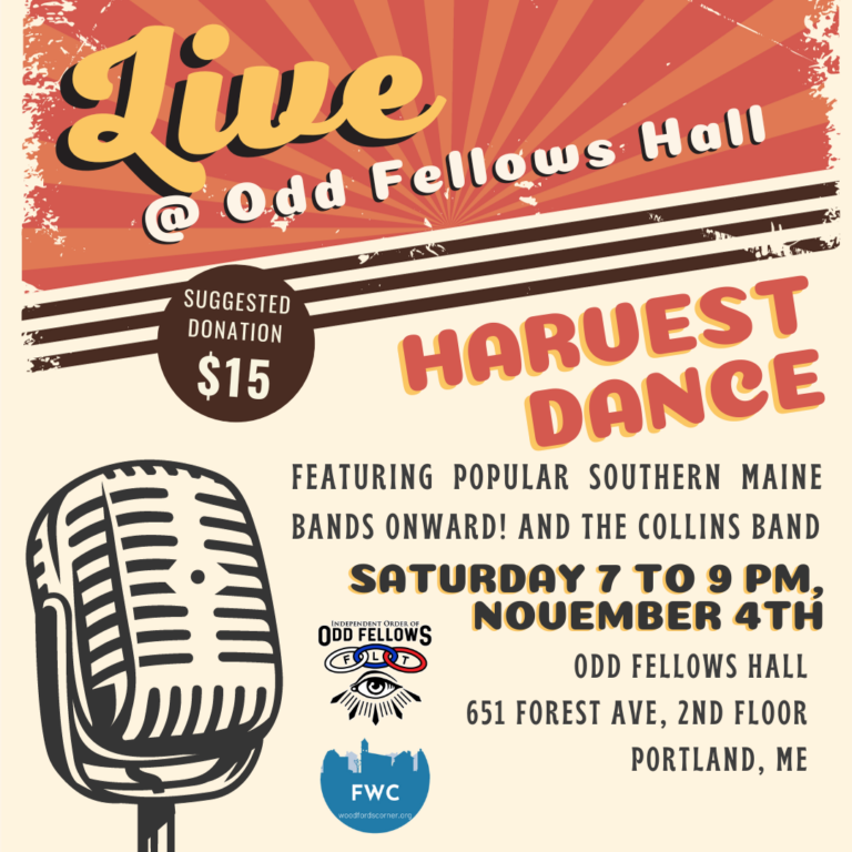 Live @ Odd Fellows Hall: Harvest Dance