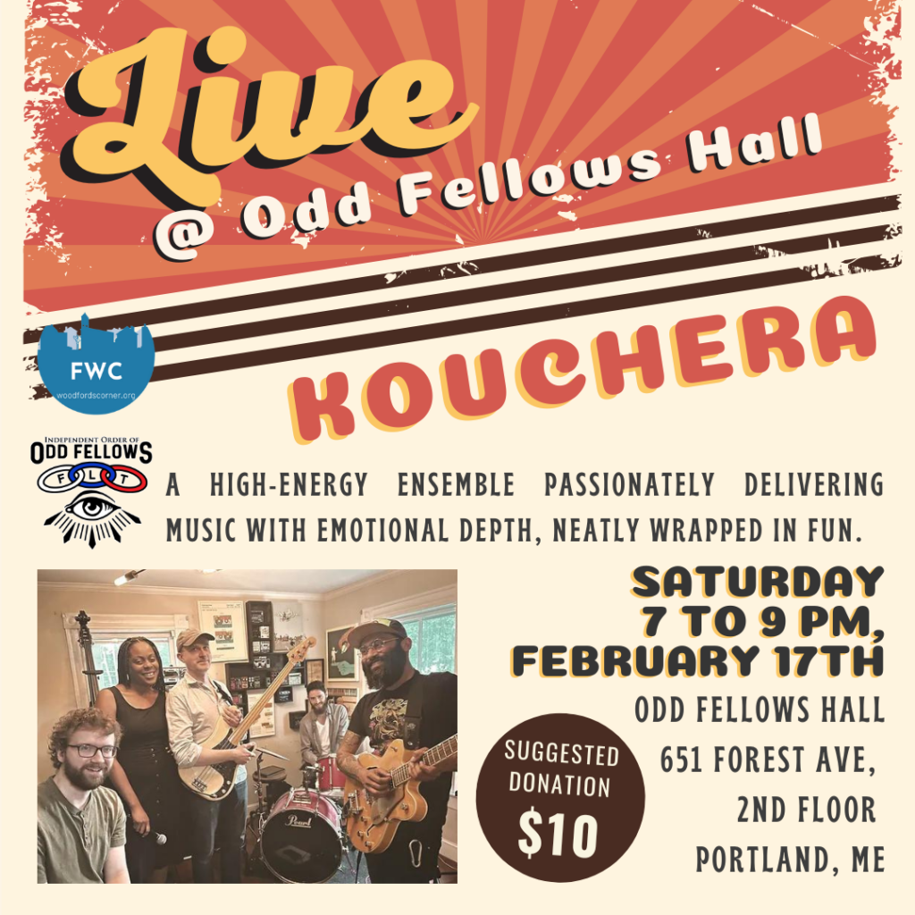 Live @ Odd Fellows Hall: Kouchera