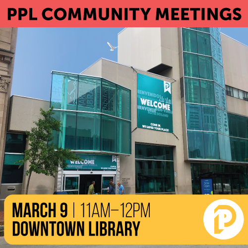 Portland Public Library Community Meeting