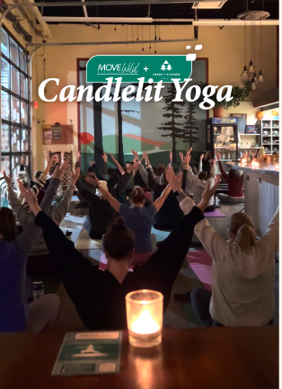 Candlelit Yoga: Move Wild x Three of Strong