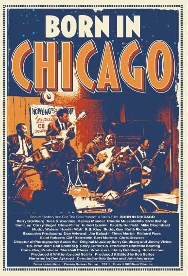 Born in Chicago (film) followed by LIVE concert Blues Prophets