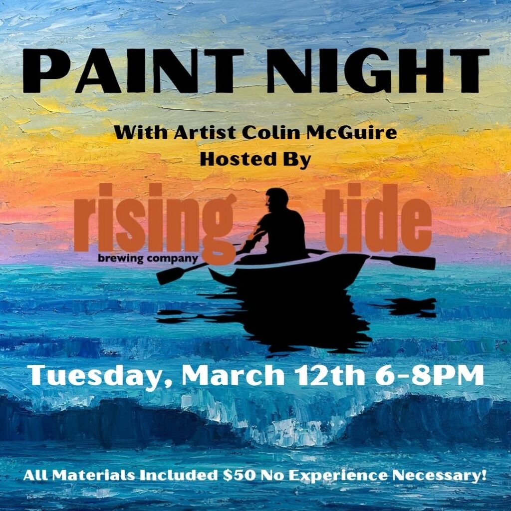 Paint Night at Rising Tide