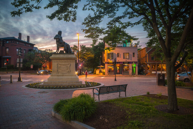 Copy of June 2015 Portland Maine 20150613 DSC 9715 By Corey Templeton Longfellow Square Summer Sunset