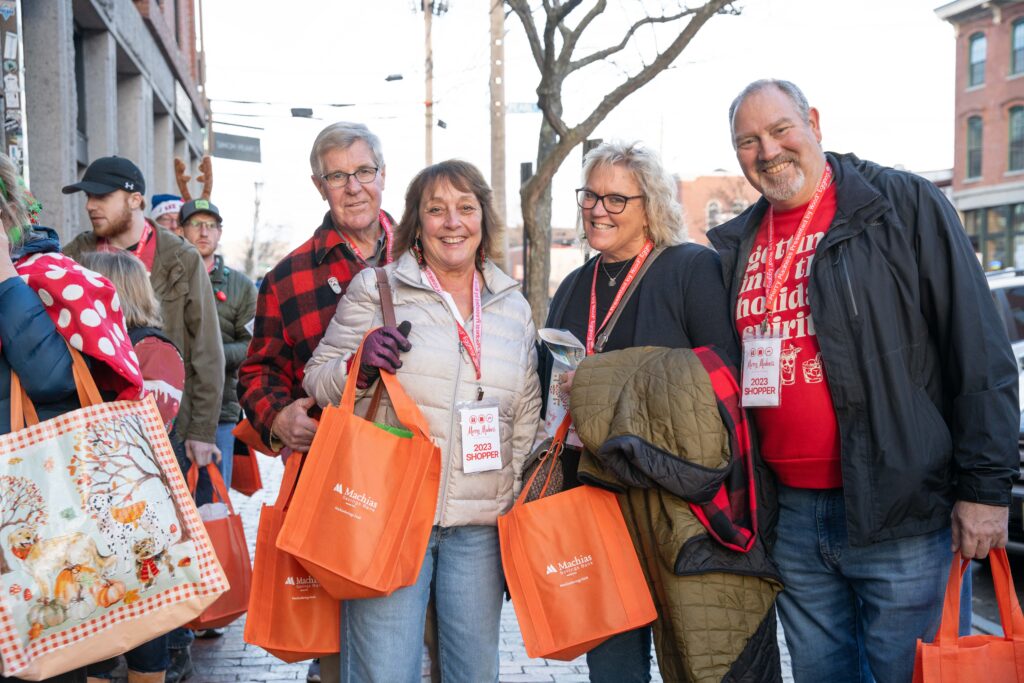 Merry Madness shopping crawl